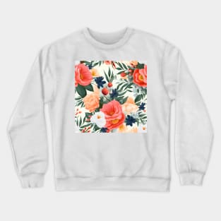 Wedding Flowers Pattern 11 Crewneck Sweatshirt